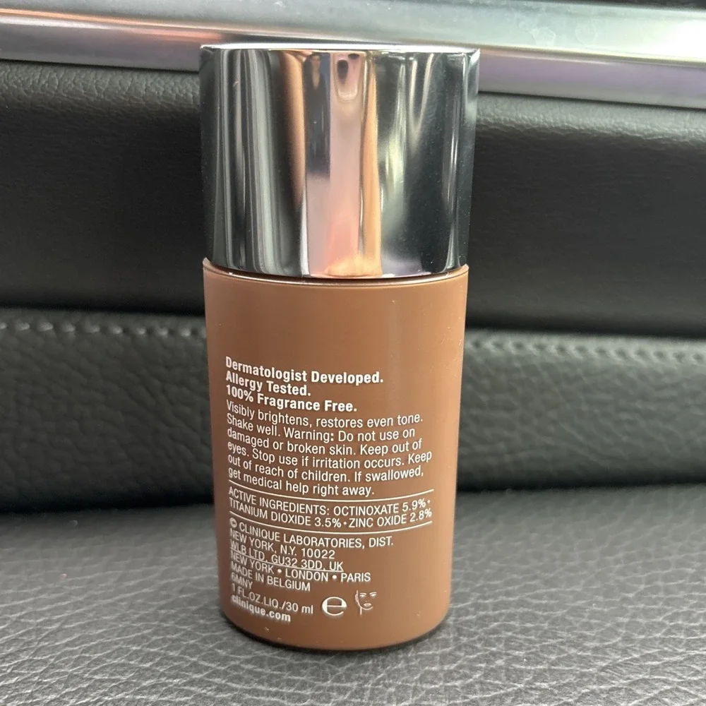 Clinique Even Better Makeup Broad Spectrum SPF 15 WN 125 Mahogany D 1 FL. OZ NEW